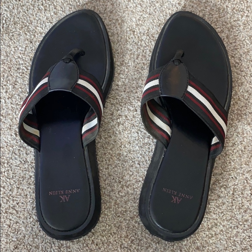 RARE Anne Klein Flip Flops